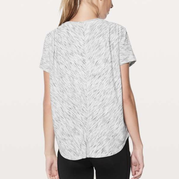 Lululemon Meant To Move Tee Space Dye Grey 4 - Picture 2 of 8